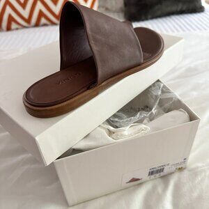 VINCE Edris Sandal in Cognac - NWT, Never Worn